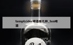temptcider啤酒有几种_ten啤酒